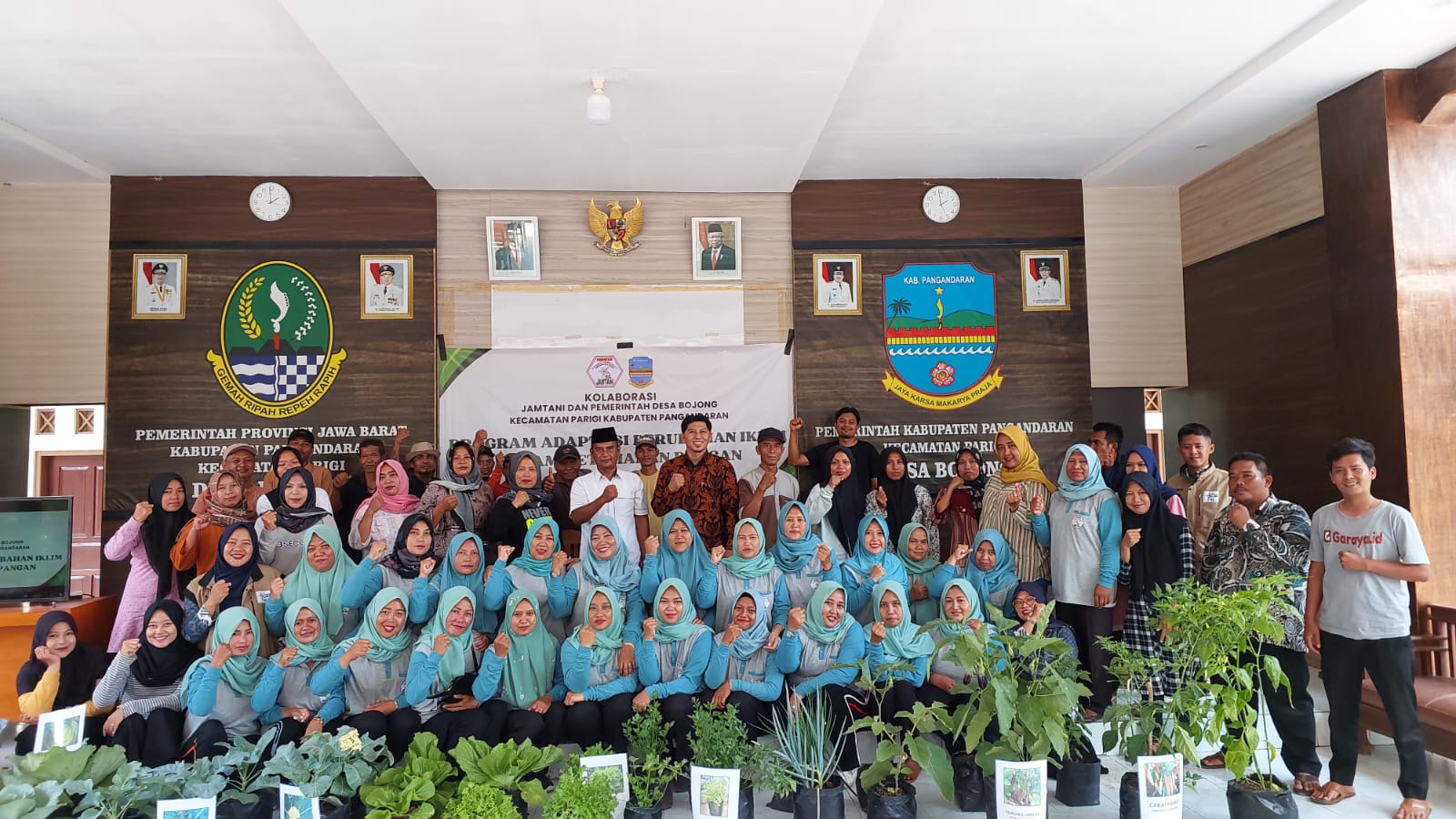 Collaboration between JAMTANI and Bojong Village Government through Climate Change Adaptation Program in Food Security