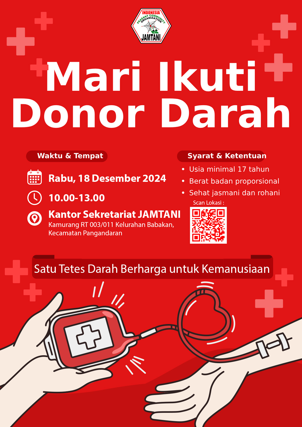 Berbagi Kehidupan Lewat Setetes Darah