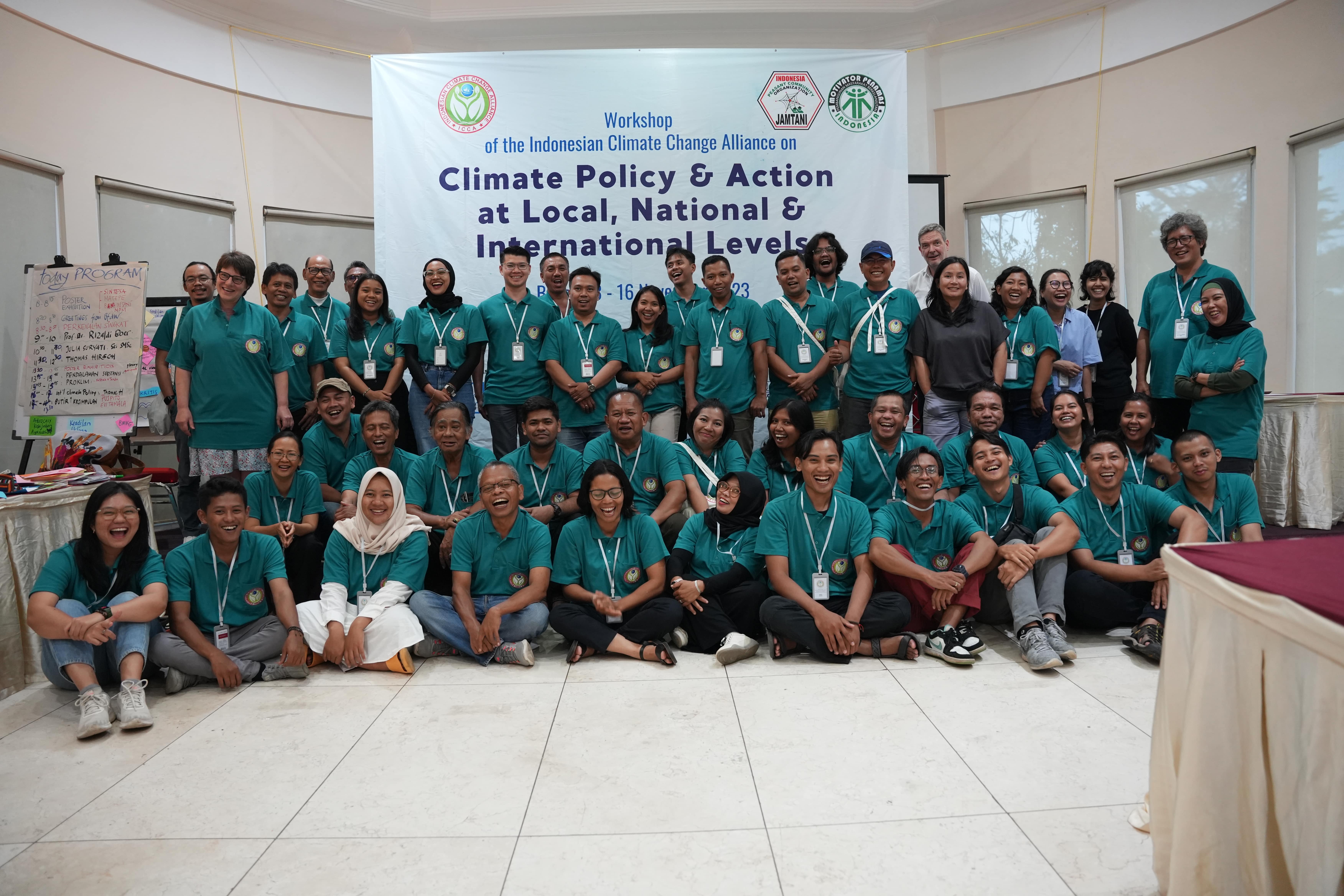 Lokakarya  ICCA (Indonesian Climate Change Alliance) 